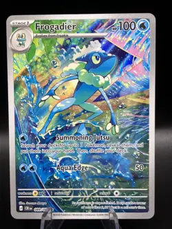 Pokemon TCG Frogadier 089/086 Chaos Rising Illustration Rare - Image 1