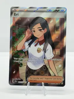 Pokemon TCG Trainer - Eri - Prismatic Evolutions - 136/131 - Ultra Rare - Image 1