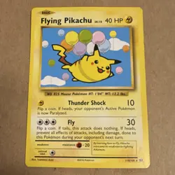 Flying Pikachu XY Evolutions 110/108 Secret Rare Regular 40HP Eng - Image 1