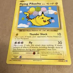 Flying Pikachu XY Evolutions 110/108 Secret Rare Regular 40HP Eng - Image 2