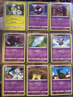 Pokemon Sun & Moon - Crimson Invasion Near Complete Master Set Including Reverse - Image 4