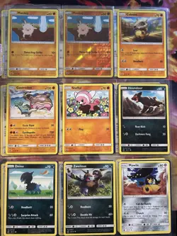 Pokemon Sun & Moon - Crimson Invasion Near Complete Master Set Including Reverse - Image 5