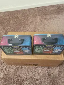 Pokemon Summer 2023 Collector's Chest Tin Sealed x2 (Silver tempest/Paldea evo) - Image 3