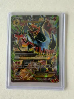 Pokemon TCG M Houndoom EX 154/162 Breakthrough Ultra Rare Full Art Holo Mega - Image 3