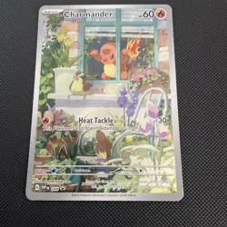 Pokemon Charmander SVP Black Star Promo Full Art Holo Card 044 2023 - Image 1