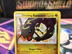 Pokemon TCG - Shining Rayquaza 56/73 Shining Legends Holo - Image 3
