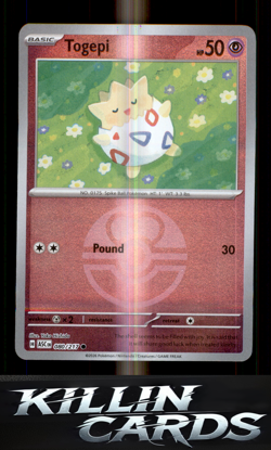 Reverse Holofoil Togepi (Love Ball) 080/217 Pokemon Common ME: Ascended Heroes C - Image 1