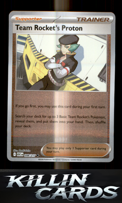 Team Rocket's Proton 208/217 Pokemon Uncommon ME: Ascended Heroes Card NM - Image 1