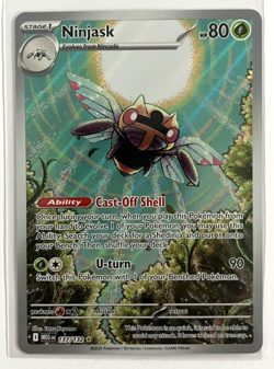 Ninjask 137/132 NM Illustration Rare Mega Evolution Pokemon Card English - Image 1