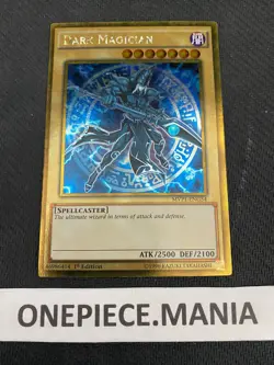 Card Yu-Gi-Oh! Dark Magician MVP1-ENG54 1st Gold Rare - Image 1