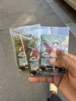 Carte One Piece TCG – Monkey D. Luffy OP13-001 – Musee Grevin Paris Exclusive Pr - Image 1