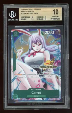2025 One Piece Carrot CS '25-26 Event Pack Promo #P-070 BGS 10 - Image 1