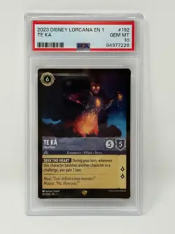TE KA DISNEY LORCANA EN 1-THE FIRST CHAPTER 2023 192 PSA 10 - Image 1