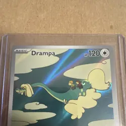 Pokemon TCG SV05 Temporal Forces Drampa 184/162 Illus Rare Holo Full Art - Image 3