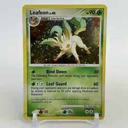 2008 Leafeon Majestic Dawn Holo 7/100 Pokemon - Image 1
