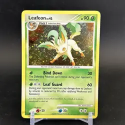 2008 Leafeon Majestic Dawn Holo 7/100 Pokemon - Image 3