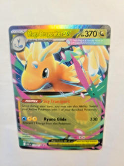 Pokemon 3 Lot Dratini Dagonair Mega Dragonite ex! Ascended Heroes R Holos (NM) - Image 2