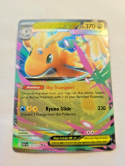 Pokemon 3 Lot Dratini Dagonair Mega Dragonite ex! Ascended Heroes R Holos (NM) - Image 3
