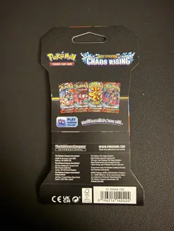 Pokemon TCG Chaos Rising / MEGA EVOLUTION Sleeved Booster Packs Lot Of 10- NEW - Image 3