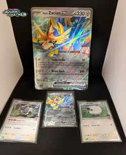 Hop's Zacian EX SVP 193 Black Star Promo Pokemon TCG English - Image 1