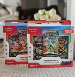 2x Pokemon TCG: First Partner Illustration Collection Series 2 Brand New Sealed - Image 1