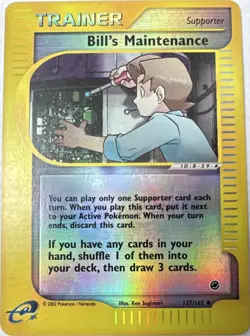 the pokemon company bill's maintenance expedition uncommon reverse holo 137/165 - Image 1