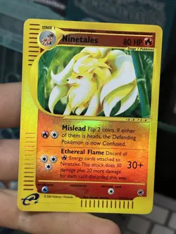 #2 Ninetales 57/165 Expedition 2002 Reverse Holo Rare Vintage E-Series Pokemon - Image 3