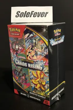 Pokemon TCG Mega Evolution Chaos Rising Booster Bundle Box 6 Packs - Image 2