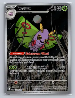 DUSTOX 220/217 ILLUSTRATION RARE ASCENDED HEROES POKEMON Holo NM - Image 1