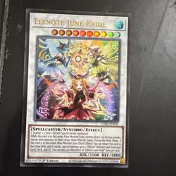 Yugioh! Elfnote June Pride CORI-EN035 Ultra Rare 1st Ed NM SHIPS ASAP! - Image 2