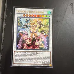 Yugioh! Elfnote June Pride CORI-EN035 Ultra Rare 1st Ed NM SHIPS ASAP! - Image 3