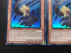 Yugioh Blackwing - Kalut the Moon Shadow AC11-DE005 Super Rare Playset x3 German - Image 3