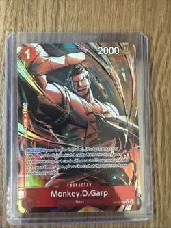 Monkey.D.Garp (Alternate Art) - OP13-016 - Carrying On His Will Foil - One Piece - Image 1