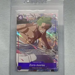 Zoro-Juurou Treasure Rare TR One Piece ST18-004 Emperors in the New World - Image 1