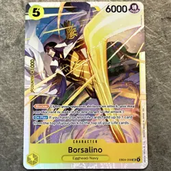 Bandai One Piece CCG Borsalino EB04-058 Egghead SP Foil Blocker 6000 EN - Image 1