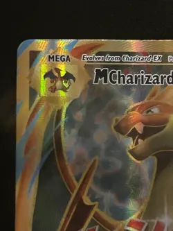 Mega M Charizard EX 2016 XY Evolutions 101/108 Holo Full Art Pokemon TCG - Image 3