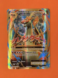 Pokemon TCG M Charizard EX Evolutions Full Art 101/108 2016 XY - Image 1