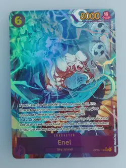 Enel OP15-118 SEC (Alt Art) - Adventure on Kami's Island - One Piece Card NM/M - Image 1