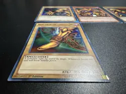 Complete 5 Card Set Exodia The Forbidden One Yugioh YGLD 1st Edition - Image 3