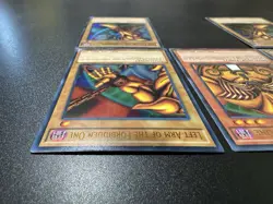 Complete 5 Card Set Exodia The Forbidden One Yugioh YGLD 1st Edition - Image 5