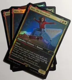 Max, the Daredevil Foil x1 Secret Lair Stranger Things MTG LP/NM - Image 3