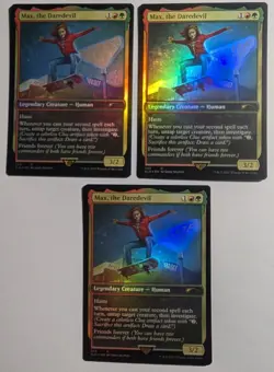 Max, the Daredevil Foil x1 Secret Lair Stranger Things MTG LP/NM - Image 4