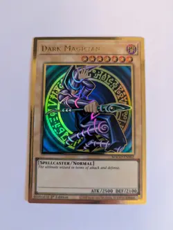 Dark Magician Gold Rare Card MAGO-EN002 1st Edition - Image 1