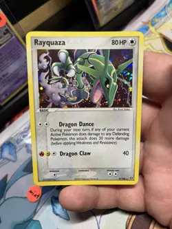 Pokemon Rayquaza EX Emerald Holo Rare Card 9/106 Near Mint Condition - Image 1