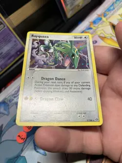 Pokemon Rayquaza EX Emerald Holo Rare Card 9/106 Near Mint Condition - Image 2
