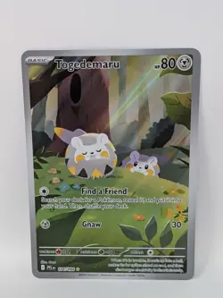 Holo Togedemaru 104/094 Illustration Rare Card / Phantasmal Flames / Pokemon TCG - Image 1