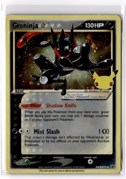 Greninja Star SWSH144 SWIRL SEALED SWSH: Sword & Shield Promo Cards SWSD Holo NM - Image 1