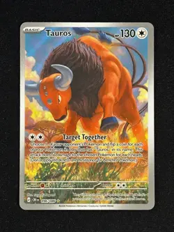 Pokemon Tauros 096/086 Me04: Chaos Rising Holo (NM Pack Fresh) - Image 1
