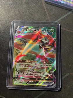 Pokemon TCG Orbeetle VMAX Ultra Rare Card Vivid Voltage 021/185 - Image 1