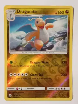 POKEMON CARD DRAGONITE REVERSE HOLO CARD 96/149 LIGHT PLAY 2017 - Image 1